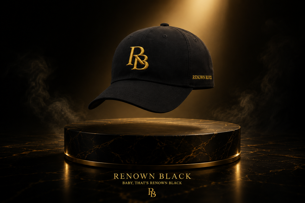RB Heritage Cap – Renown Black Signature Edition