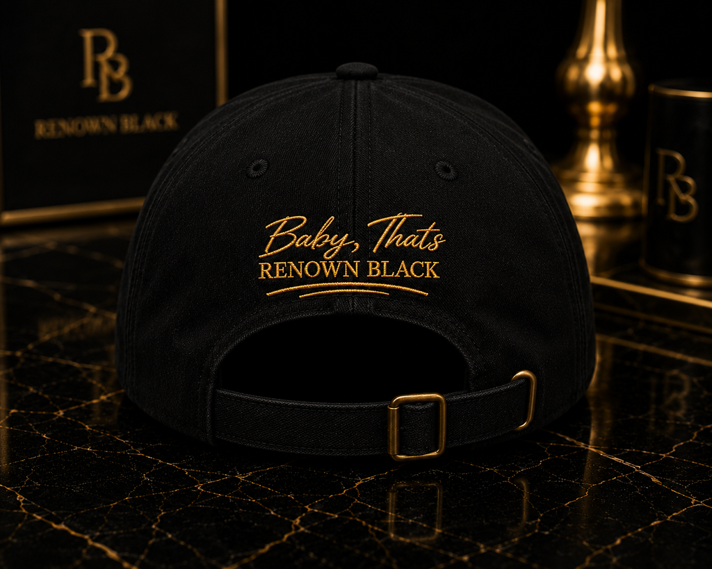 RB Heritage Cap – Renown Black Signature Edition