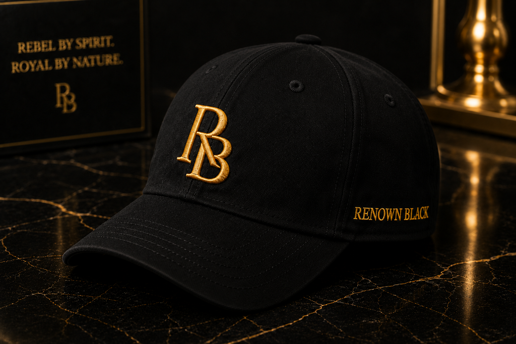 RB Heritage Cap – Renown Black Signature Edition