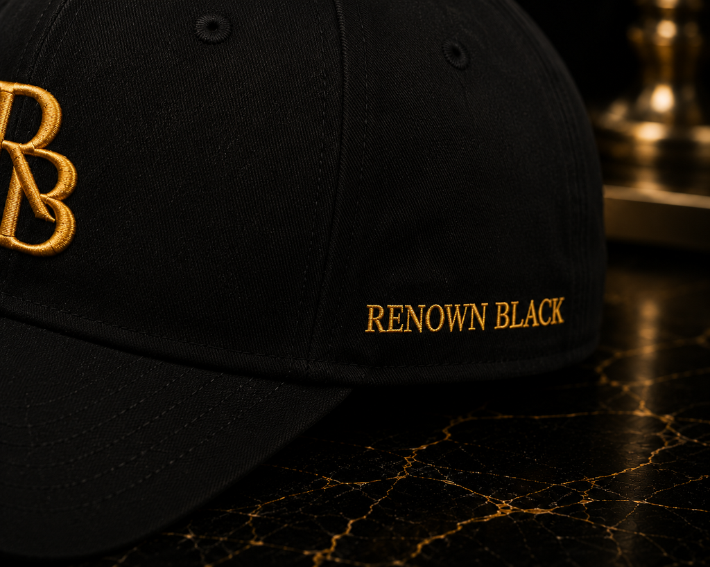 RB Heritage Cap – Renown Black Signature Edition